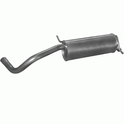 Silencieux arriere pour VW POLO résout le bruit d'échappement Polo 1.4 D 75cV berline 2001-2005