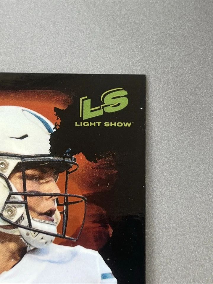 2021 Wild Card Alumination - Light Show Zach Wilson #LS 2 Orange (RC) - Image 3 of 4