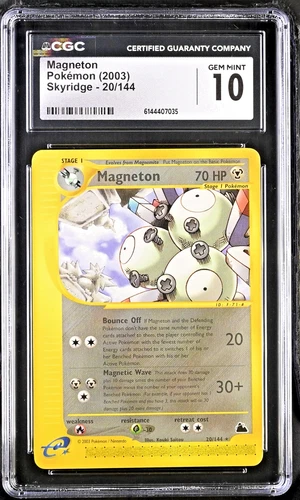 2003 Pokémon Magneton Skyridge 20/144 CGC 10
