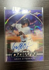 2025 Leaf Baseball Nation - New Dawn Griff O’Ferrall #NB-51 Blue Lava /7 (RC)