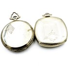 1921-26 Art Deco Illinois 12S 17J 42.5-44mm Pocket Watches Lot of 2 WB5323-4 — photo 2