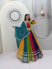 Designer Georgette Choli with Lehenga and Georgette Dupatta Shivansh Work Tradit