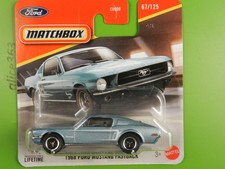 MATCHBOX 2026  - 1968 Ford Mustang Fastback  -  67  -    neu in OVP