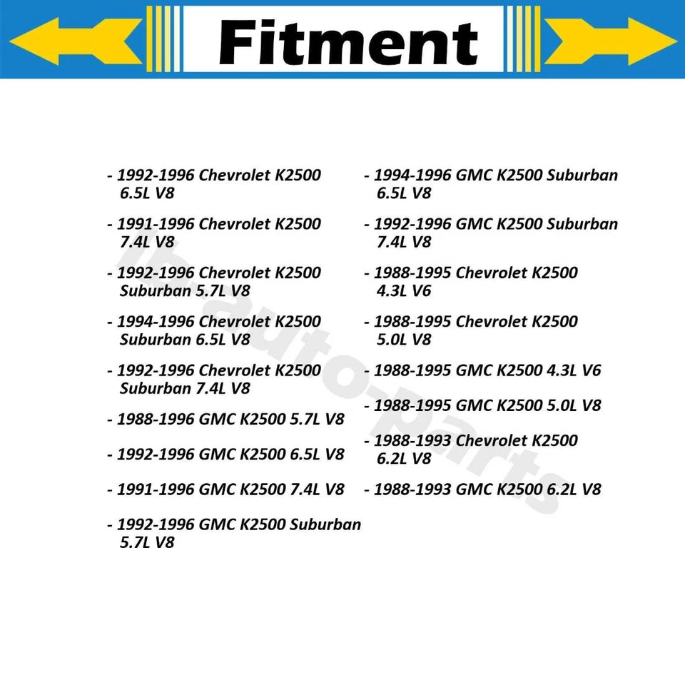 Тормозной шланг передний 2x для Chevrolet Tahoe 1995-2000 4WD Raybestos - Изображение 3 из 4
