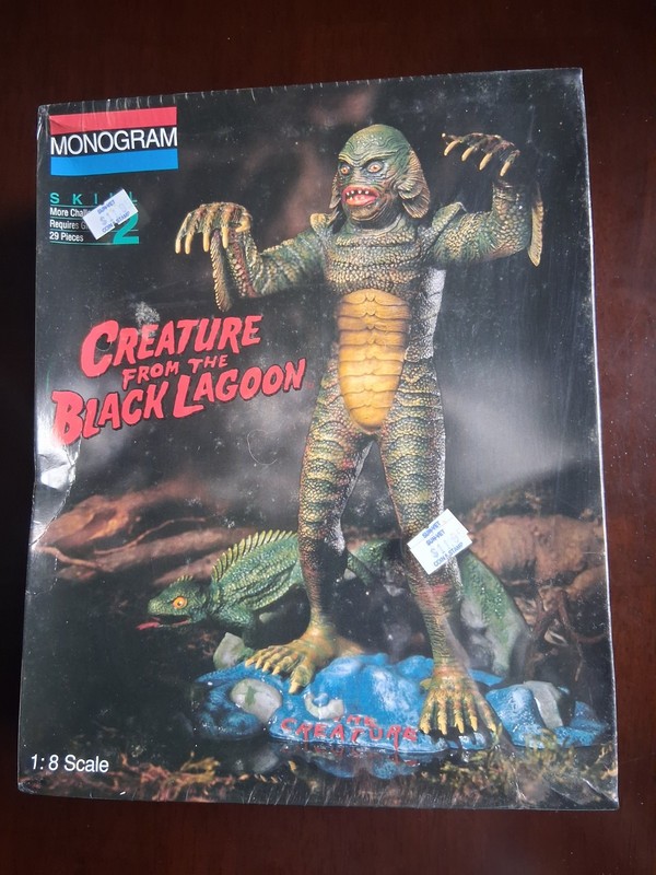 Creature From the Black Lagoon Plastic Model Kit 1/8 Scale Monogram 1994 6490