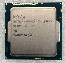 Intel Xeon E3-1231V3 3.40Ghz Quad-Core CPU Processor SR1R5 LGA1150 Socket