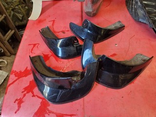 Mk3 Mr2 Roadster Set Of 4 Mudflaps Black