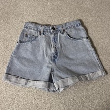 Levi s VTG 954 Regular Fit Denim Jean Shorts Womens 9 Jr. Orange Tab