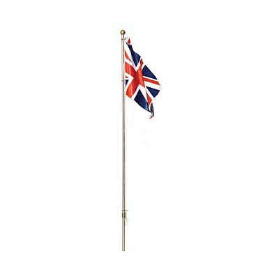 Woodland Scenics 5959 poste de bandera solo enchufe a escala con Union Jack | Zustand: New