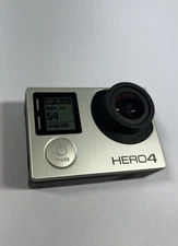 Used GoPro Hero 4 1080p Touch Screen Action Camera WaterProof w/ 64gb Micro SD