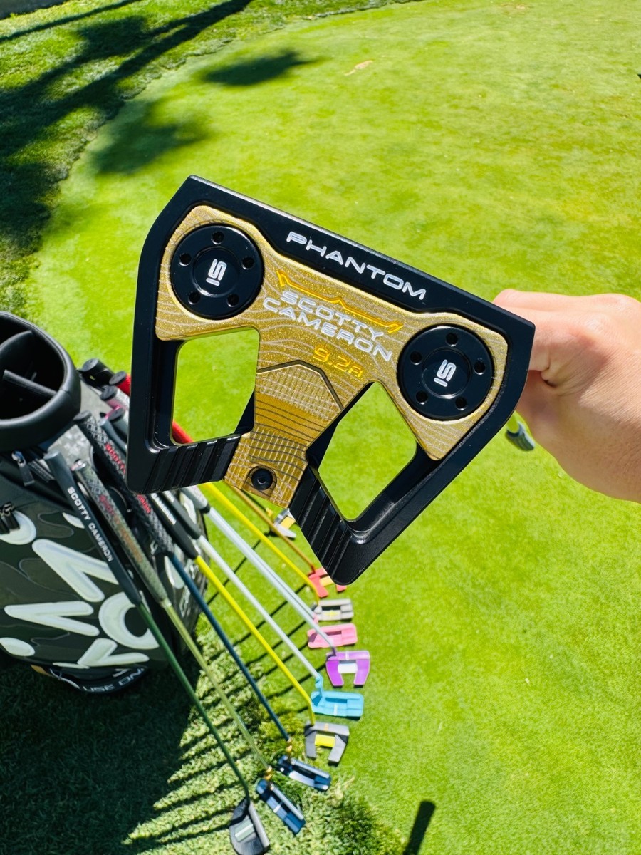 NEW) Scotty Cameron 2026 Phantom 9.2R Gold & Black Cerakote