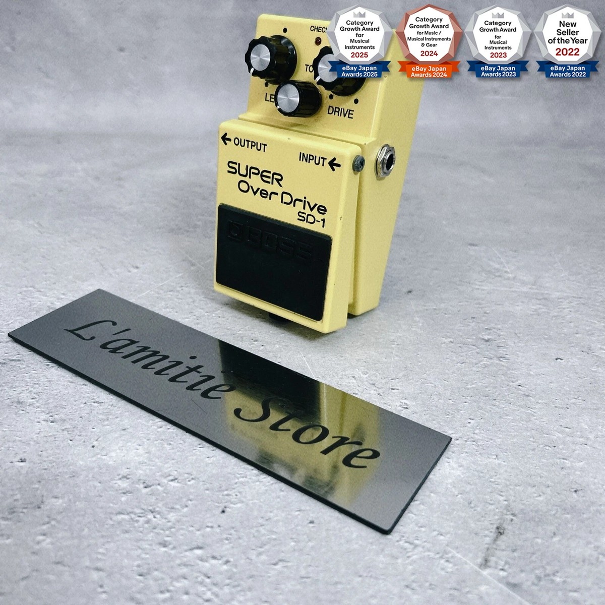 BOSS SD-1 Super Overdrive Long seller Tone control Effect pedal BOSS SD-1 Super Overdrive Long seller Tone control Effect pedal