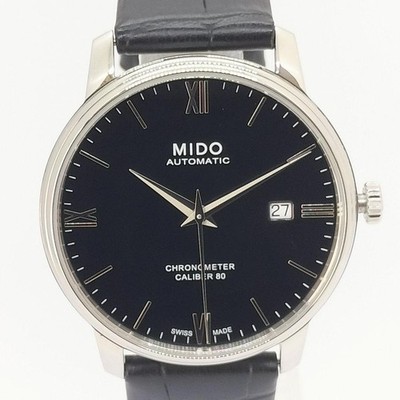 MIDO Baroncelli Chronometer Caliber 80 Stainless Steel 40mm Used Watch