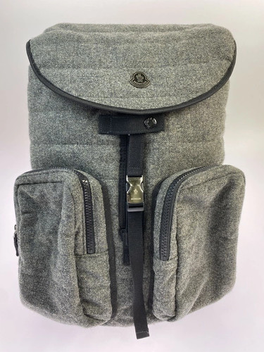 Men's/Women's MONCLER ZAINO WOOL BACKPACK RN116347 Bag 188-260410-jt-08-min