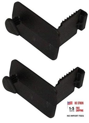 (Set of 2) Floor Mat Retaining Clip Hook Bracket FITS: Corvette C4 C5 C6 1983 