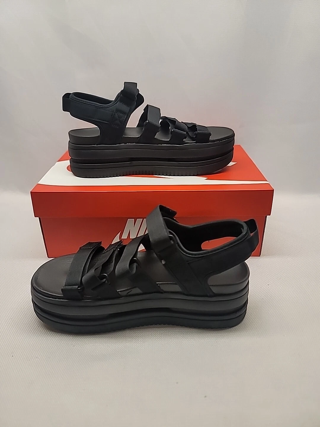 Sandali Nike donna Icon Classic tutti neri DH0224 004 taglia 10 e 11