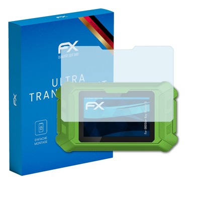 atFoliX 2x Displayschutzfolie für OBDStar Key Master 5 Schutzfolie klar Folie
