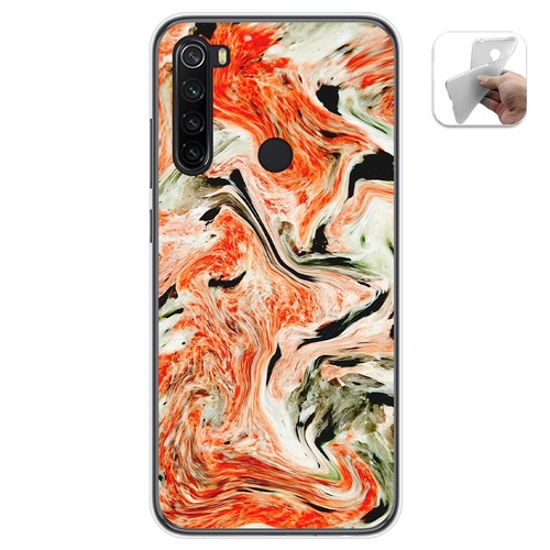 Yoedge 2 Cover In Silicone TPU Per Xiaomi Redmi Note 8T - Morbide E Antiurto - Arcobaleno - 2