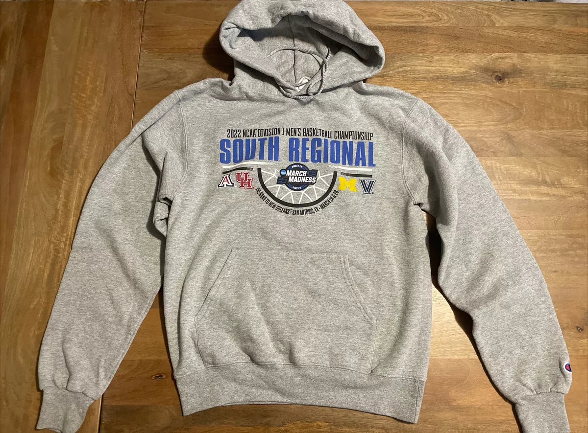 March Madness Basketball Hoodie Size S Gray 2022 NCAA Division I