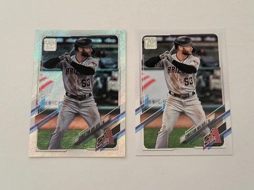 Lotto Diamondbacks Christian Walker 2021 Topps Rainbow Foil /790 386 - Foto 2 di 12