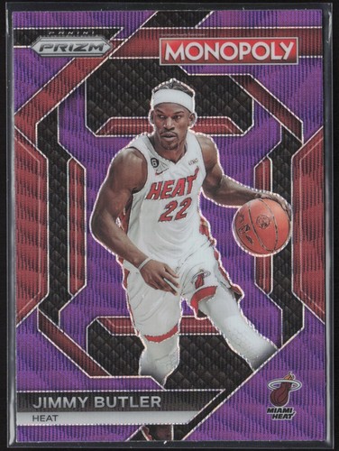 2023-24 Panini Prizm Monopoly Jimmy Butler Purple Wave Card #PS4 Miami Heat