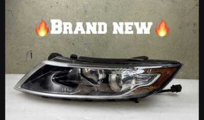 New! 2011-2013 Kia Optima Hybrid Left Driver Halogen Headlight OEM 92101-4U020