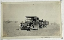 1921 Crossing the desert Migration California Photograph George H. Cunningham