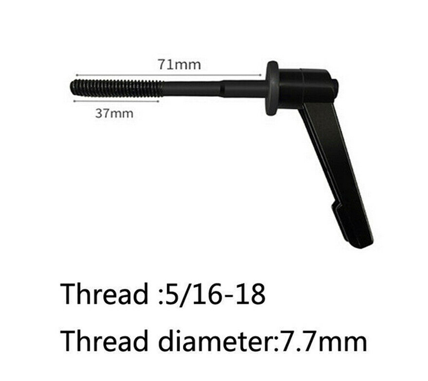 2pc Bridgeport Milling Machine Bolt Handle Quill Lock Sleeve Vertical