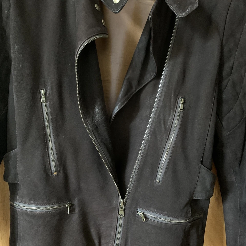 Vintage Mojo ReillyOlmes Jacket Y2K Suede Collection Women’s Dark Brown Size L - Image 2 of 4