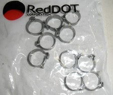 Abrazadera de manguera Clic-R R86-150 bolsa de 10 se adapta a manguera de alta presión 5/8-11/16" OD 15...