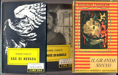 Lot 3, RAYMOND CHANDLER: Der große Schlaf (1948) +..., Erstausgabe