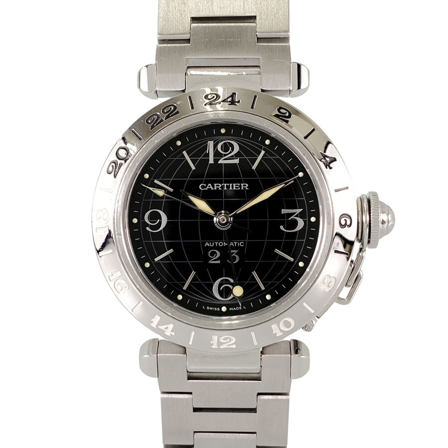 Cartier Pasha C Meridian GMT Automatic Unisex Watch Ref W31049M7-image
