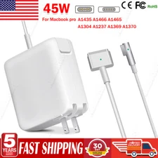 45W Adapter Charger for Macbook Air 11" 13" A1466 A1465 A1435 A1369 A1370 A1269