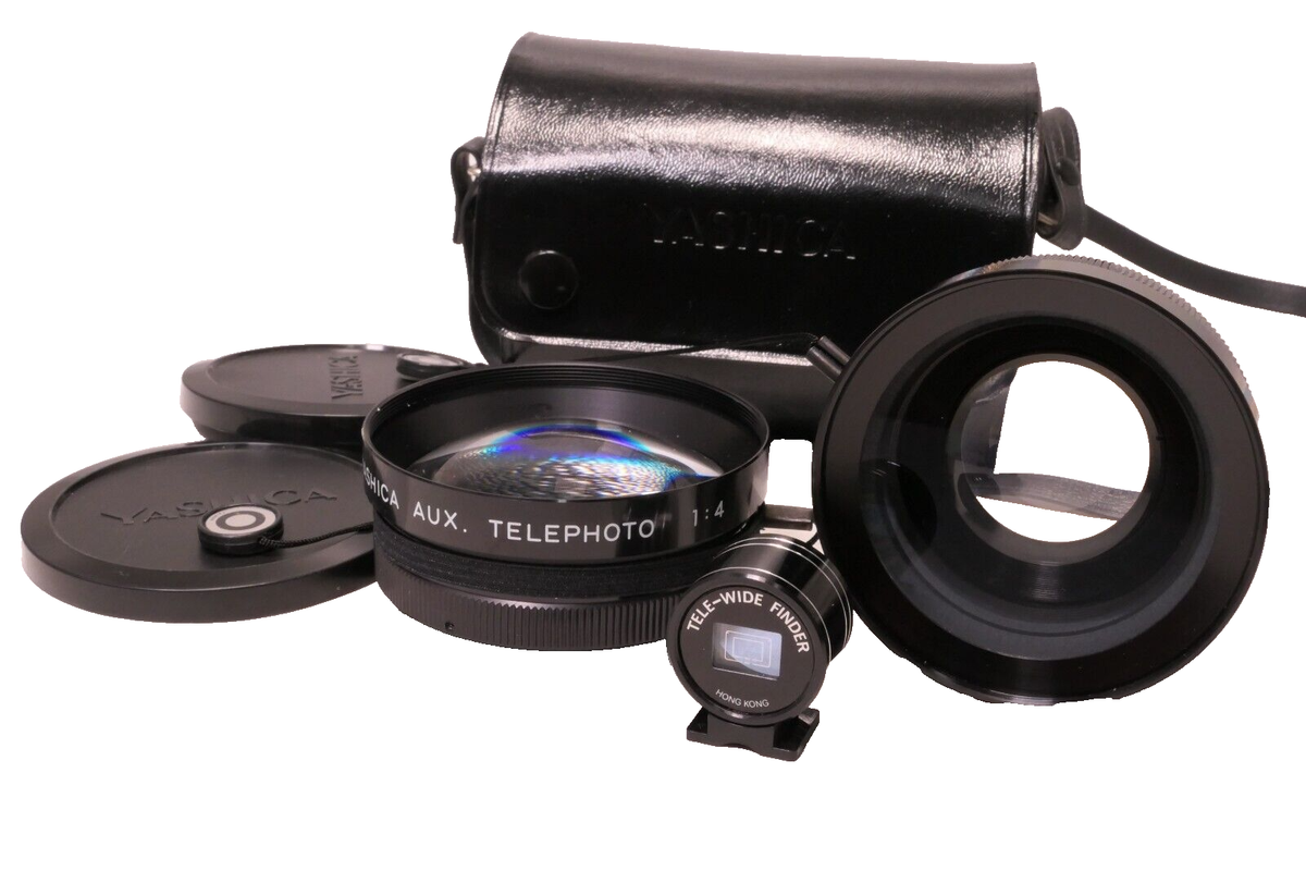Yashica Aux Wide Angle 1:4 Telephoto Lenses | eBay