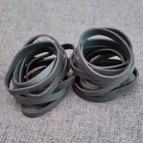 20Pcs Black Rubber Ring Stretchable Rubber Tie Office Home Packaging Supply - Picture 6 of 8