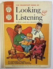 Headstart Book Of Looking & Listening 1966 McGraw-Hill Children’s Book, Lewis