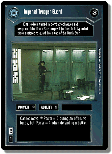 Star Wars CCG Premiere Limited - Dark Side Singles (C/U/R) - Choose Your Cards - Picture 67 of 147