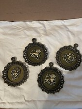 vintage brass picture frames lot