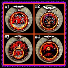 SLAYER TWO CREATIVE KEYCHAINS DOUBLE SIDED  TWO EXCLUSIVE KEYCHAINS 