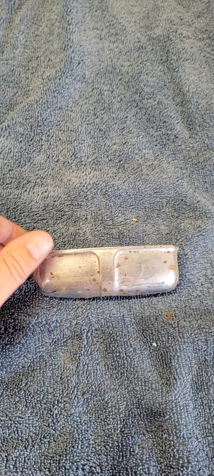 Conjunto de matrícula trasera cromada MG Midget Austin Healey Sprite 1961-69 Foto 2 de 4