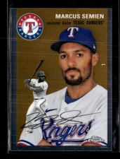 2023 Topps Chrome Platinum Marcus Semien Texas Rangers #342 3 Card Lot