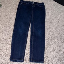 White House Black Market noir small legging super stretch Jegging blue