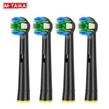 4PCS Floss Action Replacement Brush Heads For Oral B Electric Toothbrush