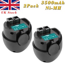 2x Battery For Metabo 4.8V Ni-MH Powergrip 2, Powergrip II, Powermaxx, 6.27270
