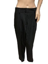  950 ESCADA black wool pants/trousers.