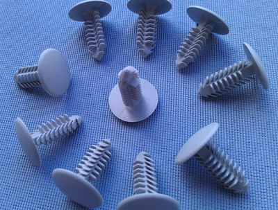 20x Verkleidung Clips Befestigung Klips Halter Panel Universal 7mm grau 173B