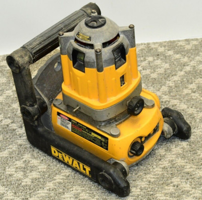 DeWalt Laser Tool DW071 Heavy-Duty Rotary Laser - WORKING, Takes 3x D Batteries