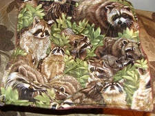 Microwave Bowl Holder Racoon Coon Camo reversible  Bowl Potholder  Bowl Cover