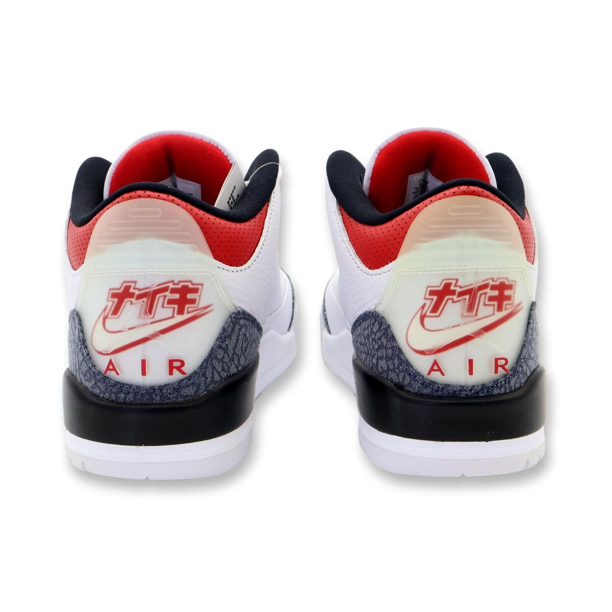 CZ6433-100 Nike Air Jordan 3 Retro White SE-T CO JP Fire Red Denim (Men's)