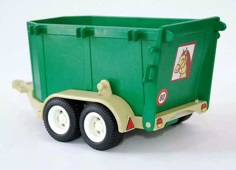 playmobil remolque caballos jeep 3140 jinete po - Acheter